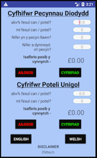 Imagen 1 para MUP Wales Calculator