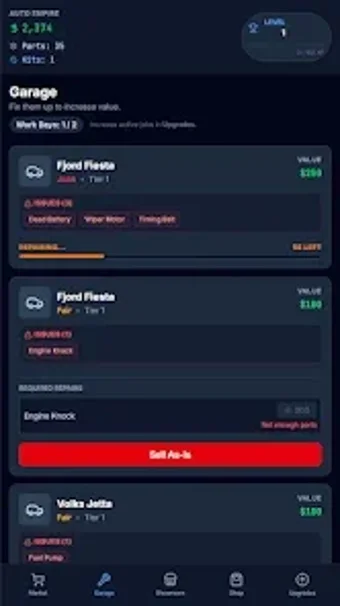 Imagen 0 para Idle Car Flipper: Buy & S…