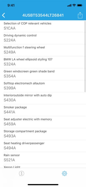 Image 0 for VIN decoder for BMW