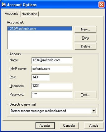 Image 0 for IMAP Notify