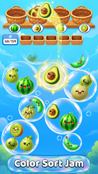 Imagen 0 para Fruit Sort Jam: Bubble Pu…