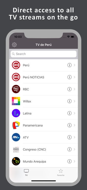 Image 0 for TV de Per: TV peruana en …