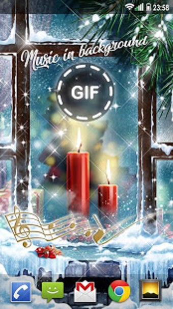 Imagen 1 para Christmas Songs Live Wall…