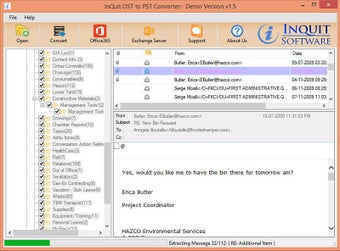 Image 0 for InQuit OST to PST Convert…