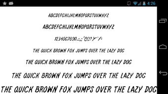 Image 1 for Fonts for FlipFont 50 #24