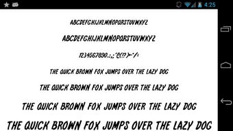 Image 0 for Fonts for FlipFont 50 #24