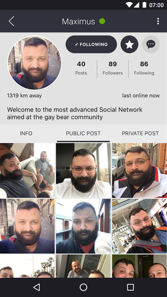 Imagen 1 para W|Bear: Gay Bear Chat & D…