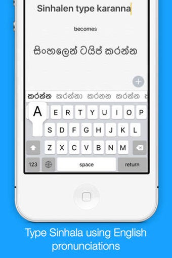 Image 0 for Sinhala Transliteration K…