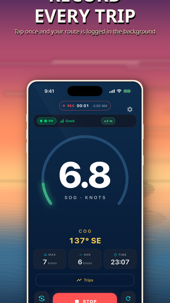 Image 0 for Boat Knot Meter: Anchor W…