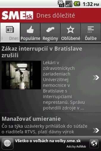 Imagen 2 para SME.sk