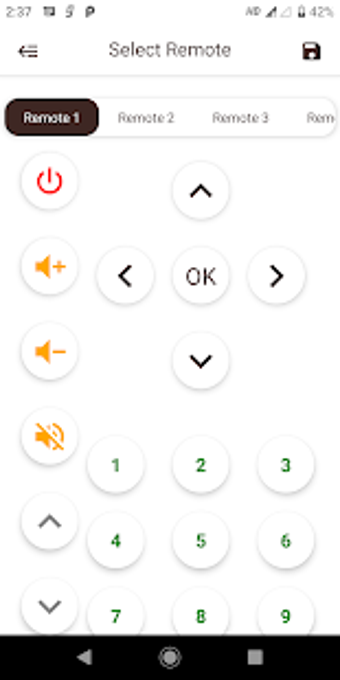 Image 1 for Remote for Coby TV