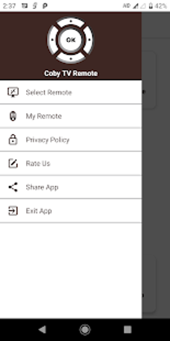 Image 2 for Remote for Coby TV