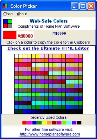 Imagen 0 para Web Safe Colors