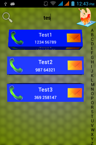 Imagen 1 para 3D Contact List Phonebook…
