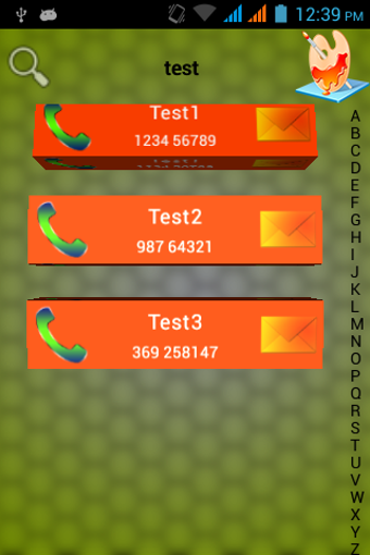 Imagen 2 para 3D Contact List Phonebook…