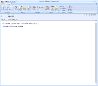 Image 2 for Policy Patrol Archiver Se…
