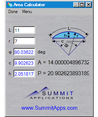 Image 0 for Area Calculator