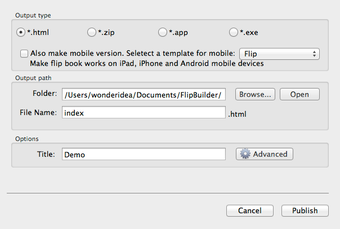Image 0 for Flip PDF (Mac)
