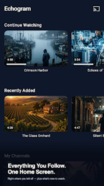 Image 0 for Echogram - Player for Tel…