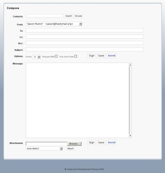 Image 5 for Hastymail for Linux