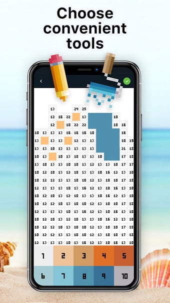 Image 1 for Pixel Art - Color by Numb…