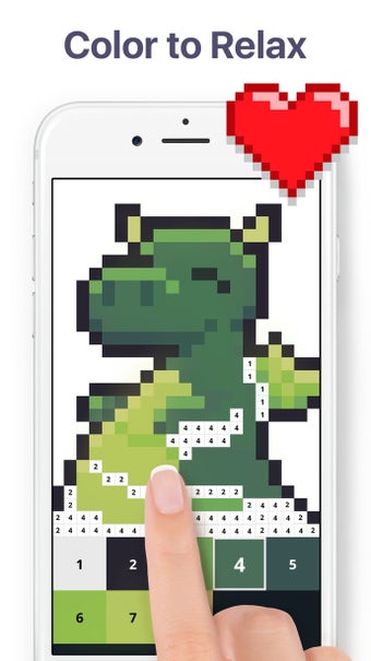 Image 3 for Pixel Art - Color by Numb…