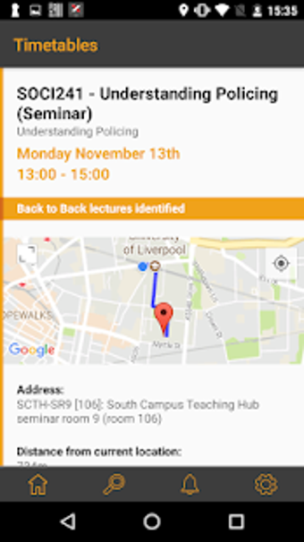 Image 1 for UoL Timetables
