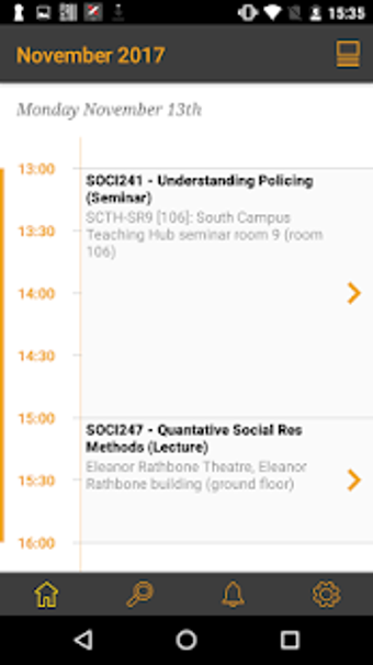 Image 0 for UoL Timetables