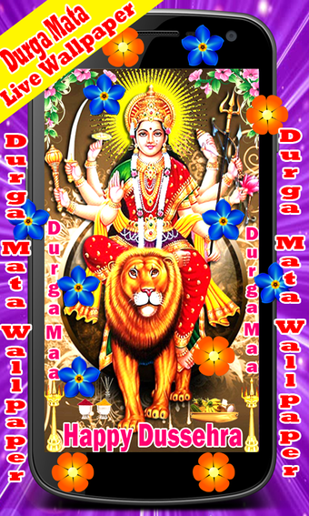 Image 3 for Durga Mata Live Wallpaper…