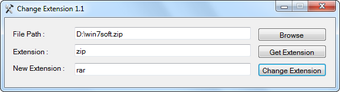 Image 0 for Change Extension