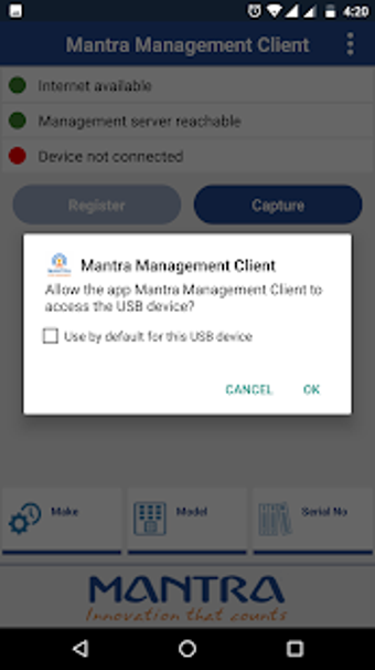 Imagen 1 para Mantra Management Client