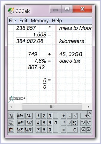 Image 0 for CCCalc
