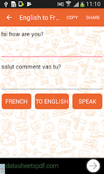 Image 0 for English to French and Fre…