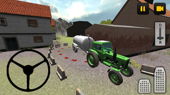 Imagen 2 para Classic Tractor 3D: Milk