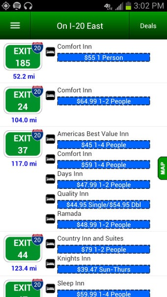Imagen 1 para iExit Interstate Exit Gui…