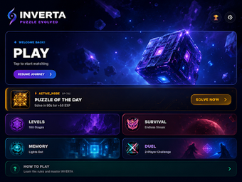 Imagen 0 para INVERTA: Puzzle Evolved