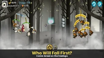 Image 0 for Monkey Battle: Swing Shot