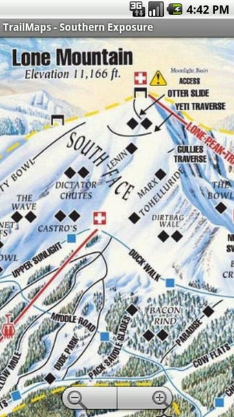 Image 1 for Ski TrailMaps Pro