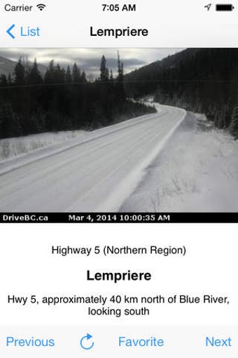 Image 0 for MultiCam BC Highway