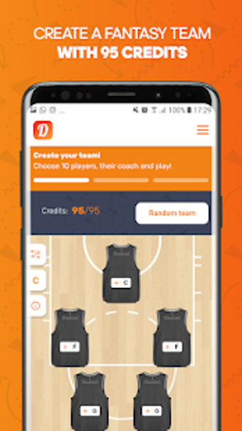 Imagen 1 para Dunkest - Fantasy Basketb…