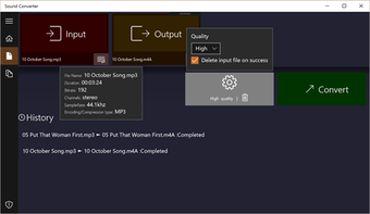 Image 0 for Sound Converter for Windo…