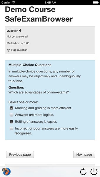 Image 0 for SafeExamBrowser