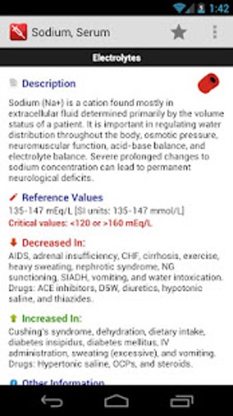 Image 2 for Pocket Lab Values