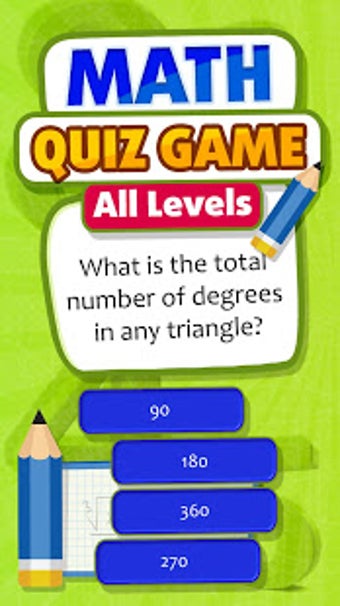 Image 1 for Math All Levels Quiz Game