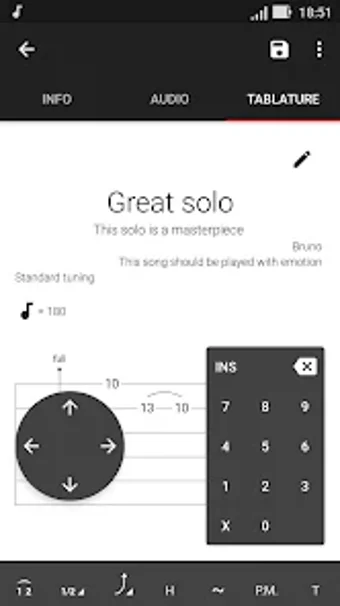 Imagen 0 para Song Note - Tablature, Au…