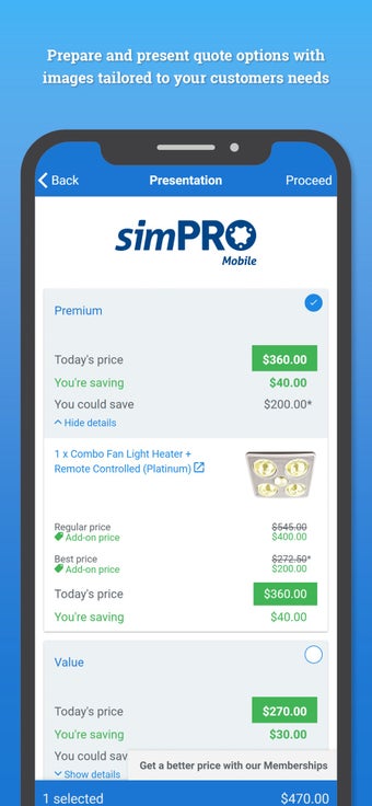Image 0 for simPRO Mobile
