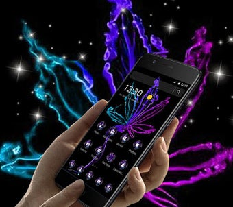Image 3 for Violet Neon Black Weed Th…