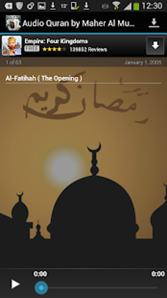 Imagen 2 para Audio Quran Maher Al Muai…