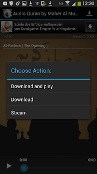 Imagen 3 para Audio Quran Maher Al Muai…