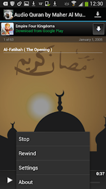 Imagen 1 para Audio Quran Maher Al Muai…